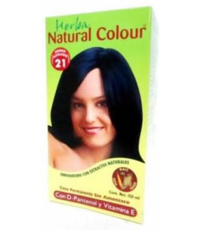 TINTE NEGRO AZULADO 150 ML NATURAL COLOUR