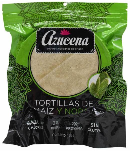 TORTILLA DE NOPAL 420 G AZUCENA