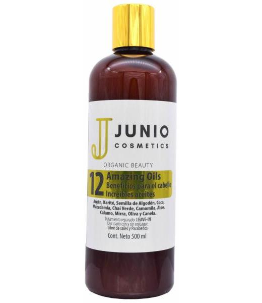 TRATAMIENTO REPARADOR 12 ACEITES 500 ML JUNIO
