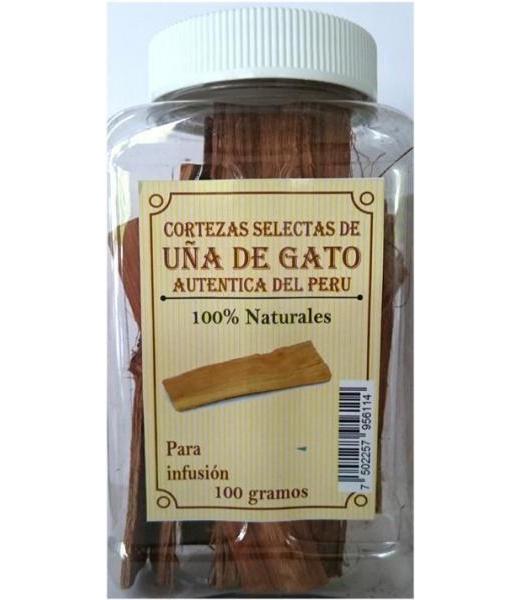 UÑA DE GATO CORTEZA PERUANA 100 G LA HERBONATURISTA