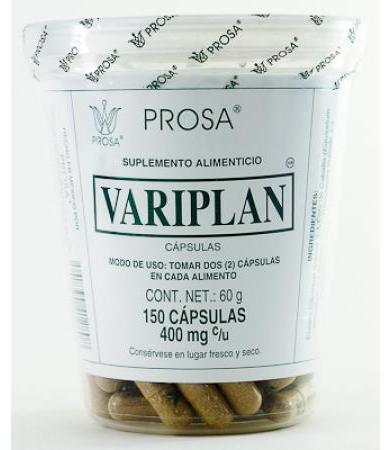 VARIPLAN 400 MG 150 CAP PROSA