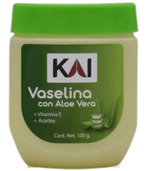 VASELINA CON ALOE VERA 100 G KAI